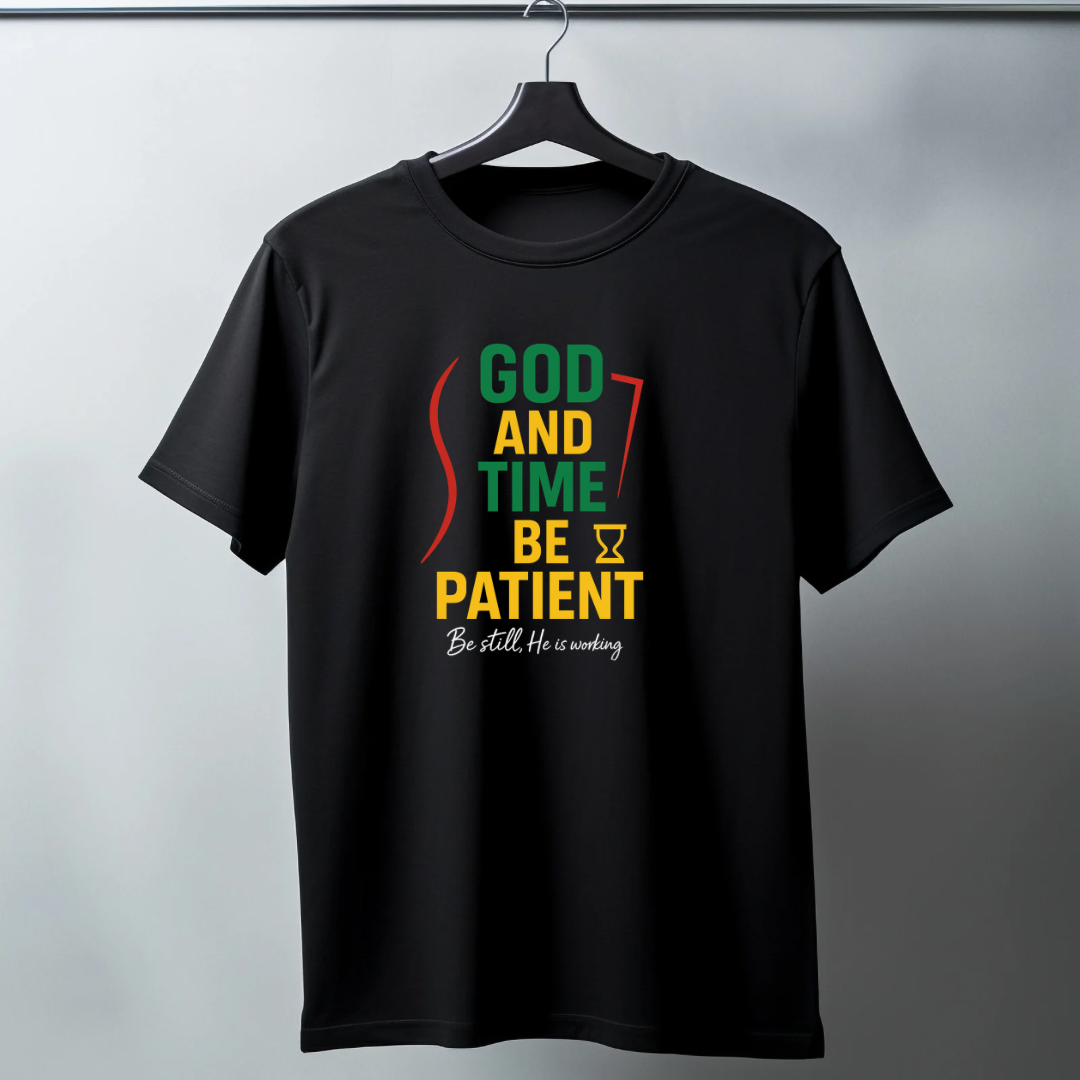 God and Time Inspirational Faith Tee