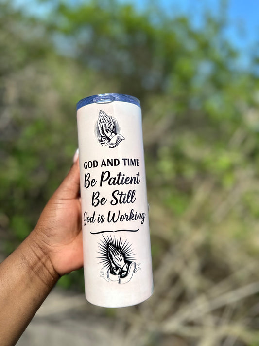 God & Time 20oz Faith Tumbler