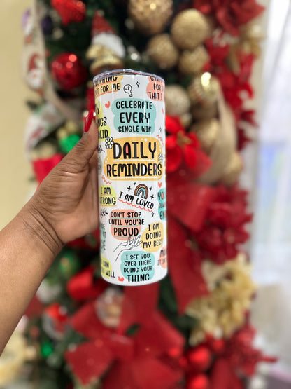 Daily Affirmation 20oz Tumbler