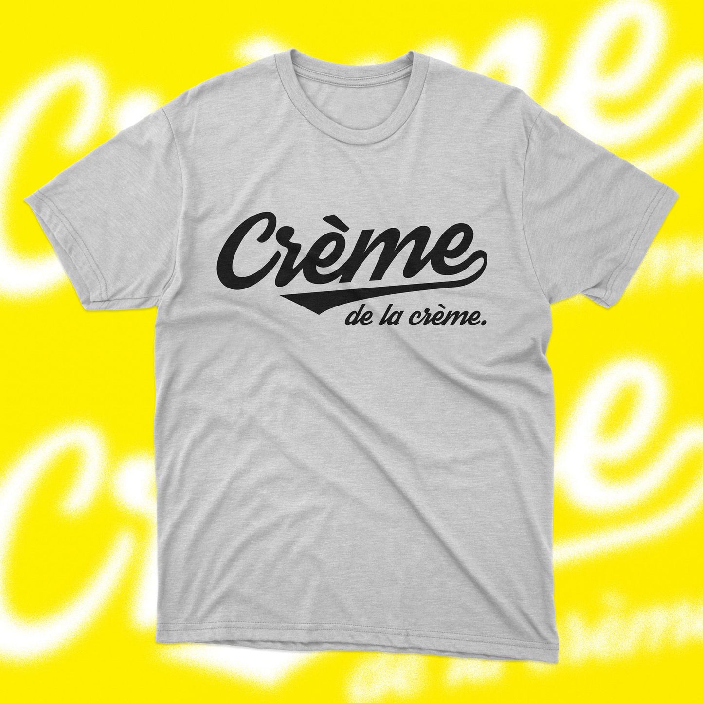 CREME DELA CREME HOME T-SHIRT (WHITE) - Tammie's Kollection