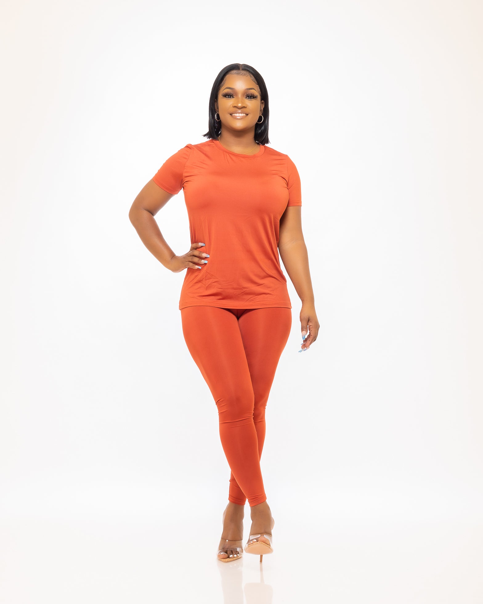 THE MUST HAVE LEGGINGS (RUST) - Tammie's Kollection