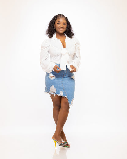 THEY WON’T FOGET ME (DENIM) - Tammie's Kollection