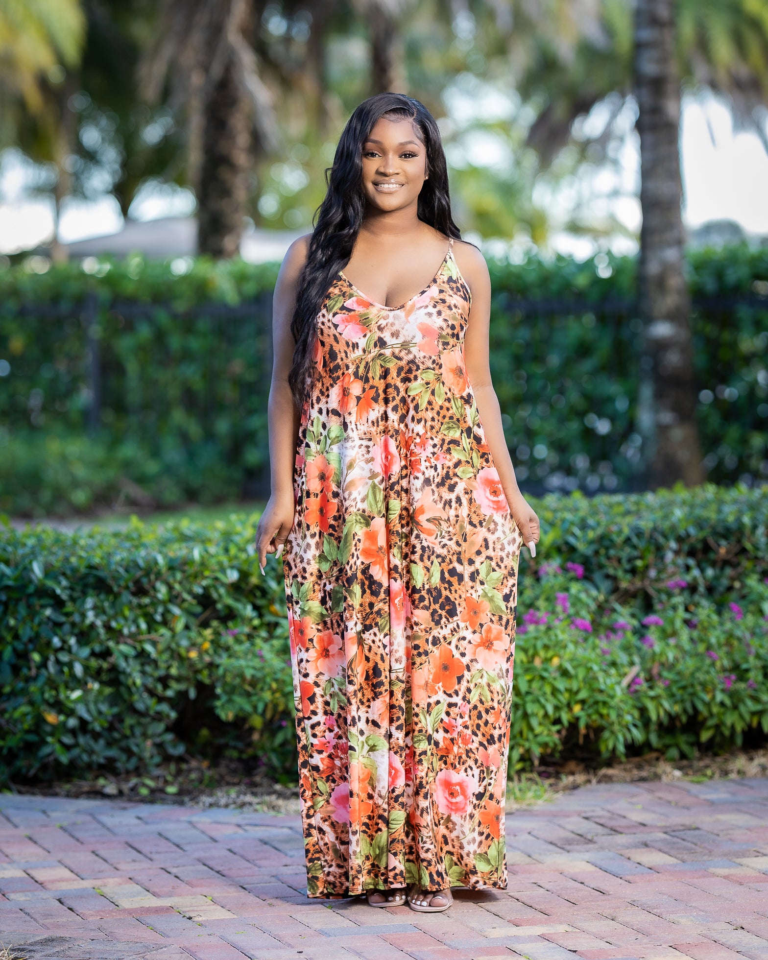 VI LET IT FLOW MULTI COLOR MAXI DRESS - Tammie's Kollection