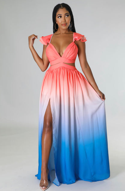 WAYDA MULTI-COLOR MAXI DRESS