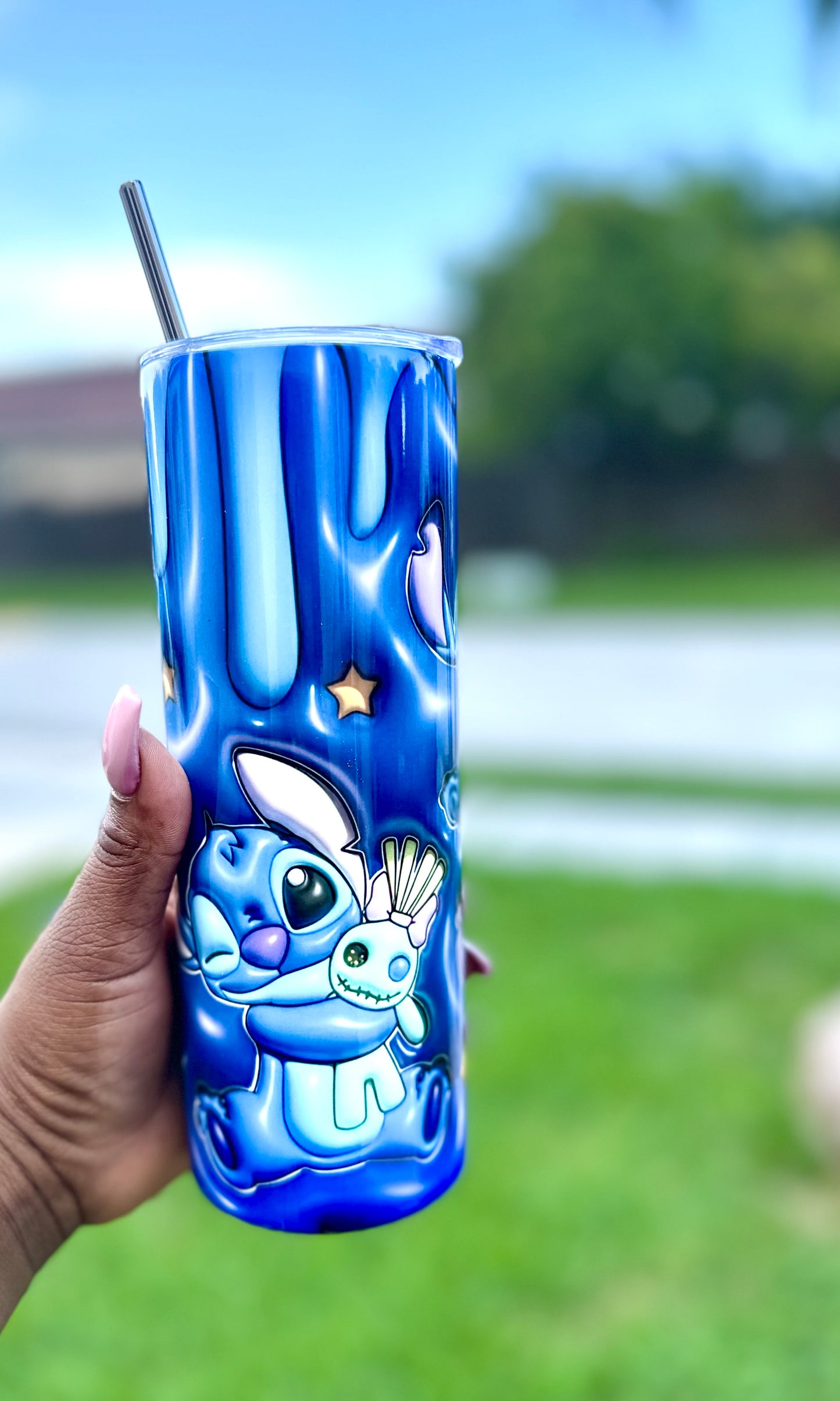 Stitch 20oz skinny tumbler