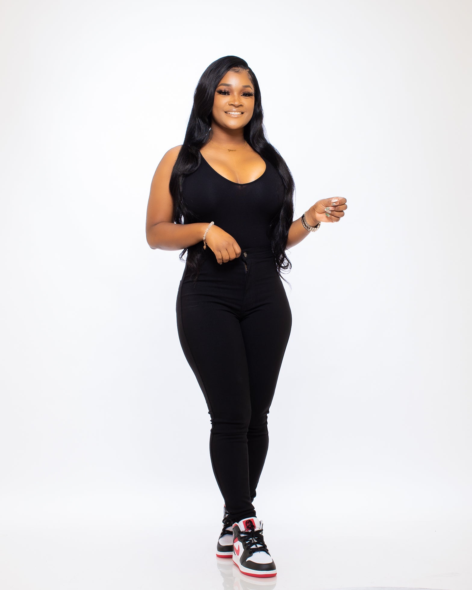 JOLIE BLACK  HIGH WAIST PANTS - Tammie's Kollection