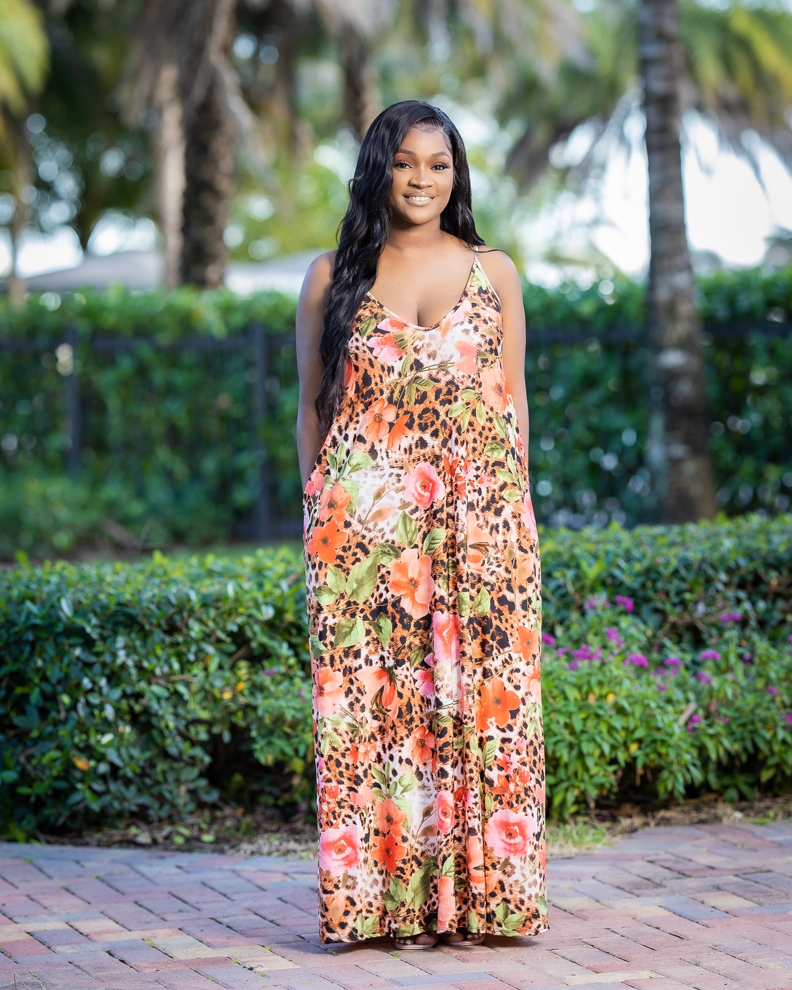 VI LET IT FLOW MULTI COLOR MAXI DRESS - Tammie's Kollection