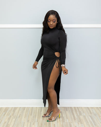 THE STUNNER DRESS (BLACK) - Tammie's Kollection