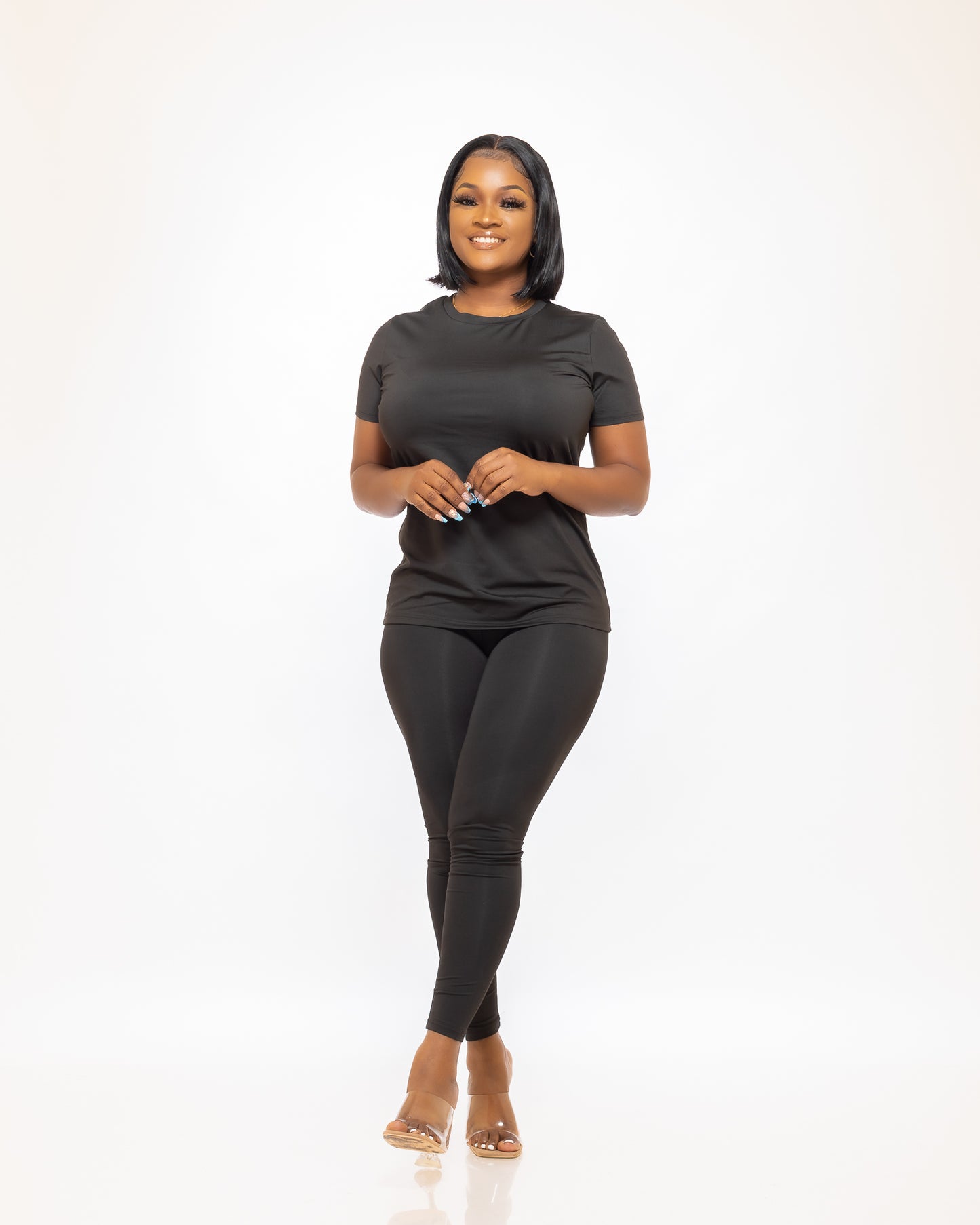 THE MUST HAVE LEGGINGS SET (BLACK) - Tammie's Kollection