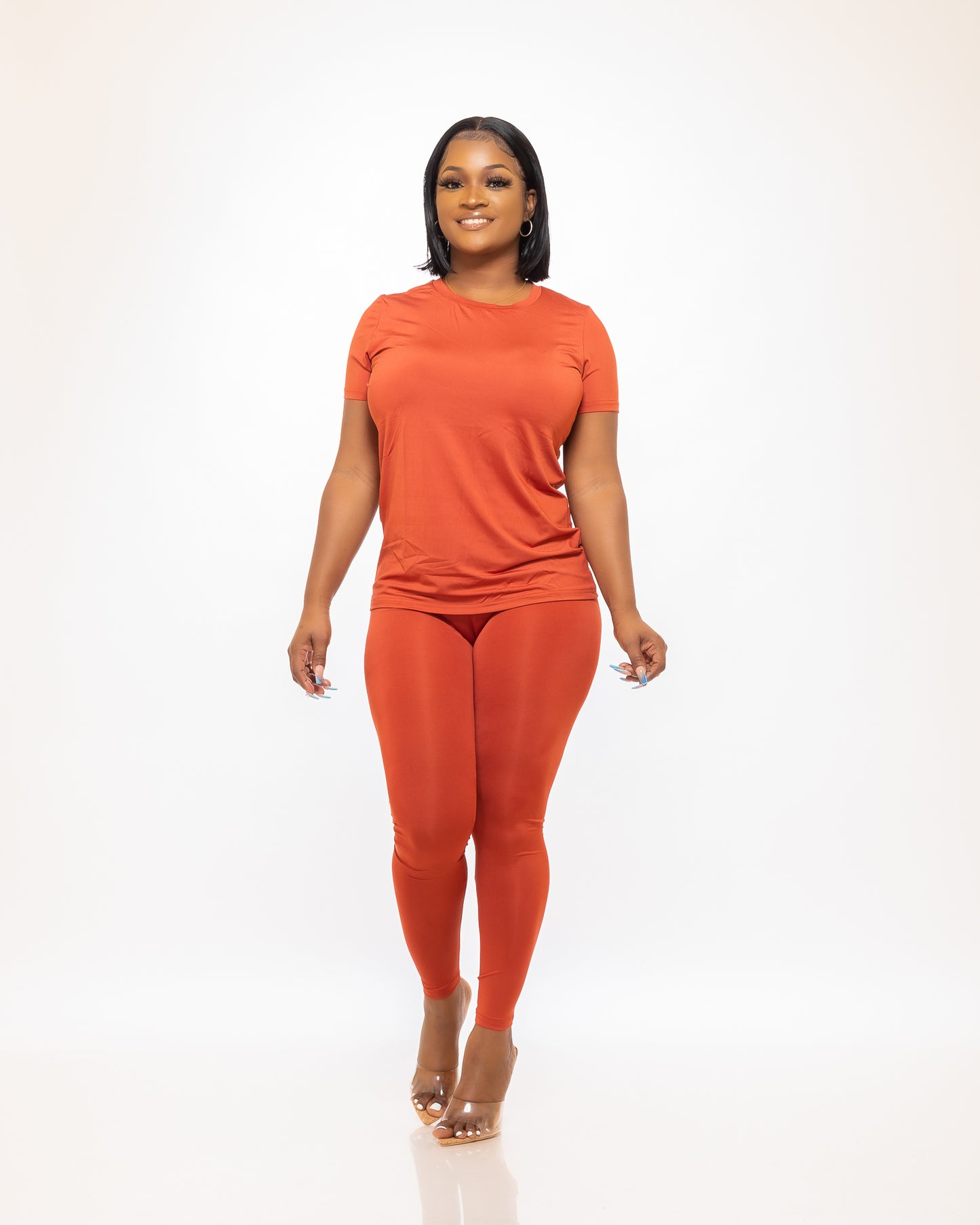 THE MUST HAVE LEGGINGS (RUST) - Tammie's Kollection