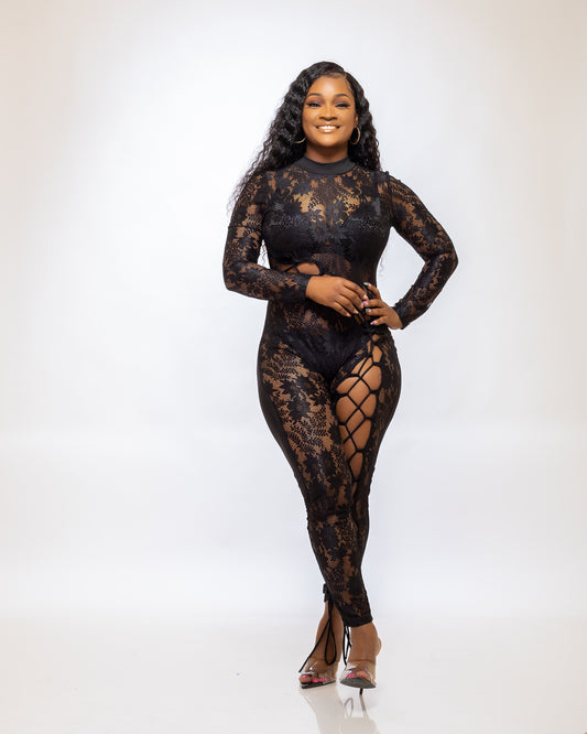 All of me jumpsuit (Black) - Tammie's Kollection