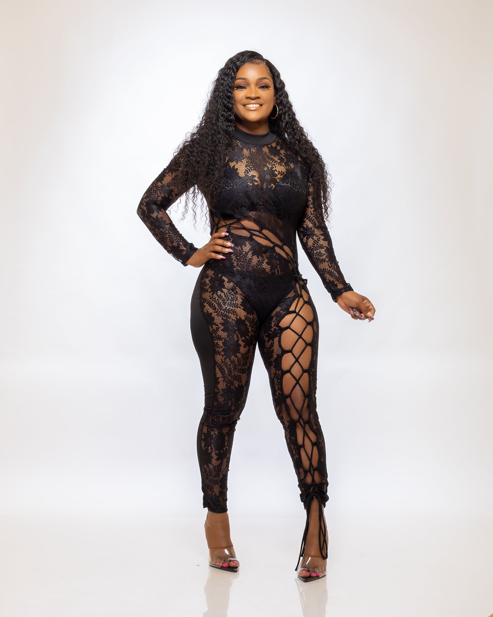 All of me jumpsuit (Black) - Tammie's Kollection