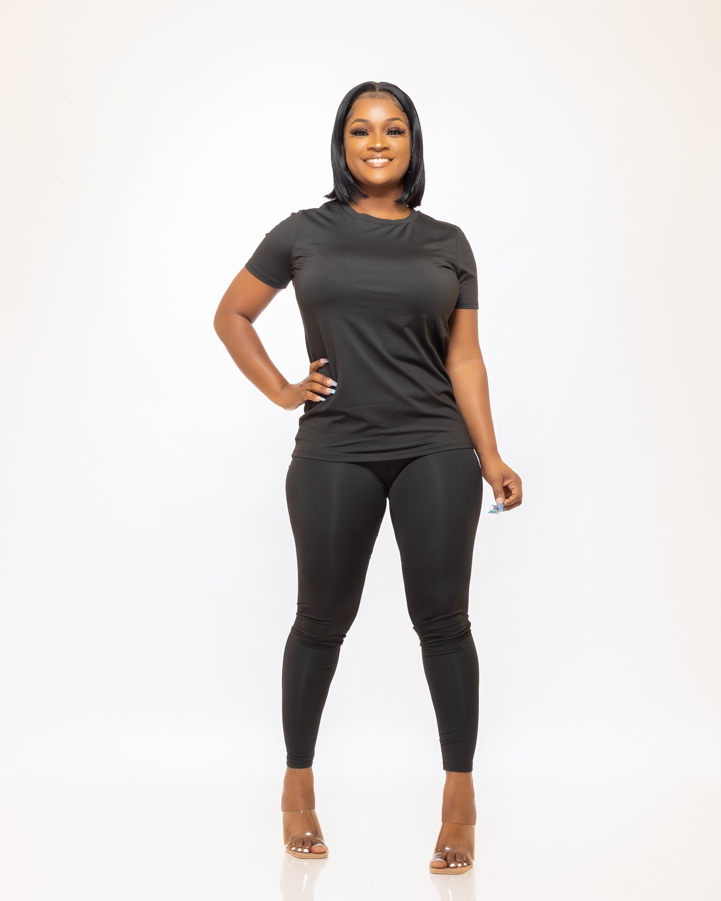 THE MUST HAVE LEGGINGS SET (BLACK) - Tammie's Kollection