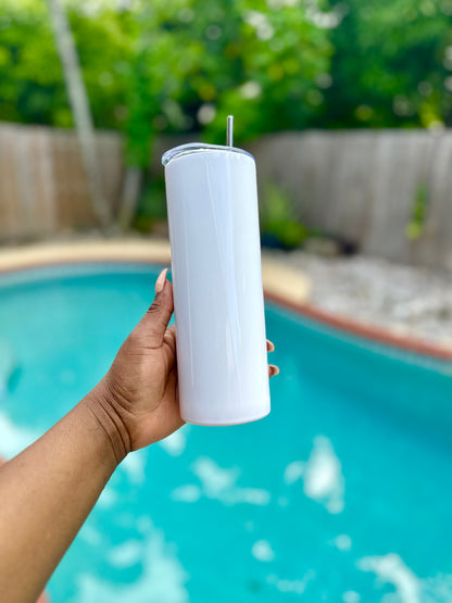 Customize your own 20 0z skinny  Tumbler