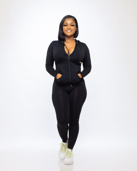 STAY ACTIVE SET (BLACK) - Tammie's Kollection