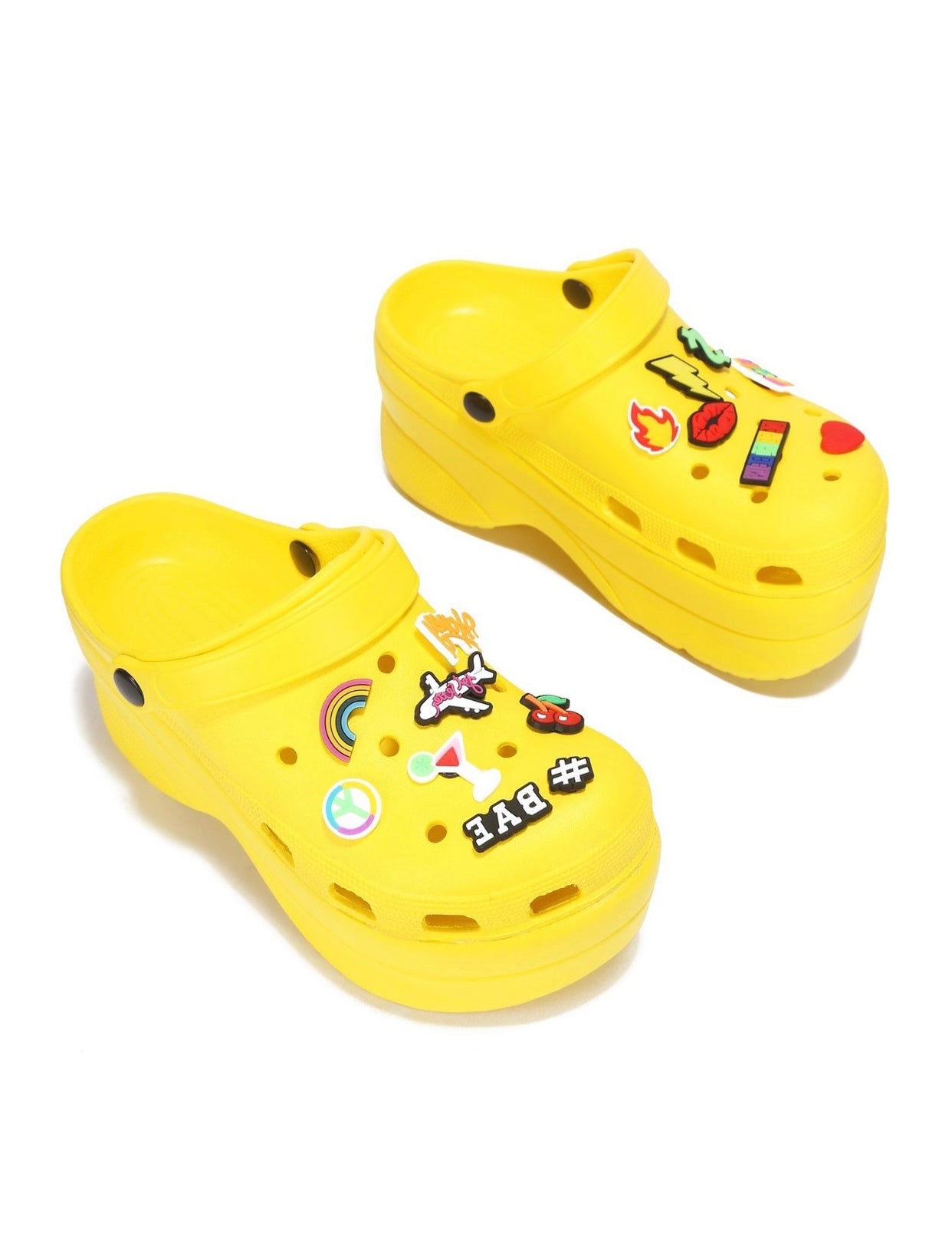 GARDENER PLATFORM CROC (YELLOW) - Tammie's Kollection