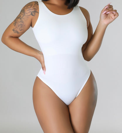 Irreplaceable Stretch White Bodysuit