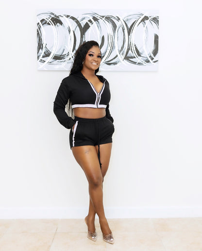 NO APOLOGY SET (BLACK) - Tammie's Kollection